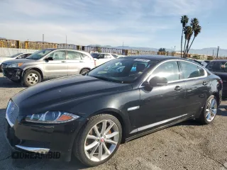 2015 Jaguar XF V6 Portfolio with VIN SAJWA0F72F8U55195, listed as a Copart auction lot 45602925 with 92,299 mi miles and Clean Title. Bid and sale history available at carsss.com. Image 1.