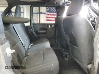 2021 Jeep Wrangler Unlimited Sport S with VIN 1C4HJXDN0MW616430, listed as a Copart auction lot 55697425 with 84,109 mi miles and Salvage title. Bid and sale history available at DreamBid. Image 11.