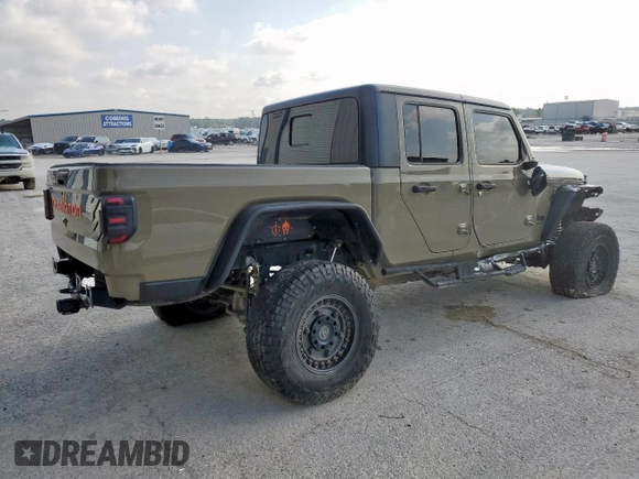 2020 Jeep Gladiator Sport S z VIN 1C6HJTAG0LL168969, wystawiony jako Copart lot #59283365 z przebiegiem 67 810 mil mil oraz Szkoda całkowita • Salvage title. Historia ofert i sprzedaży dostępna na DreamBid. Obrazek 3.