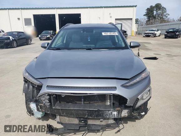 2021 Hyundai Kona Ultimate with VIN KM8K53A51MU708418, listed as a Copart auction lot 45710145 with 62,431 mi miles and Salvage Title. Bid and sale history available at carsss.com. Image 5.