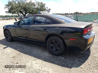 2014 Dodge Charger Police with VIN 2C3CDXAT3EH265909, listed as a Copart auction lot 72352974 with 95,582 mi miles and Salvage Title. Bid and sale history available at carsss.com. Image 2.