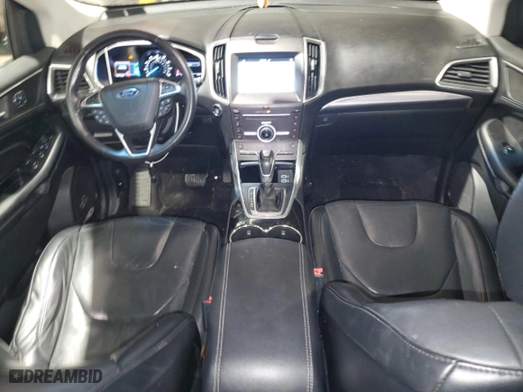 2016 Ford Edge Titanium with VIN 2FMPK4K80GBB23742, listed as a Copart auction lot 81429504 with 106,714 mi miles and Salvage Title. Bid and sale history available at carsss.com. Image 8.