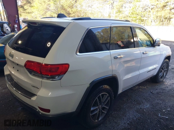 2017 Jeep Grand Cherokee Limited with VIN 1C4RJEBG9HC846715, listed as a IAAI auction lot 41949141 with 88,068 mi miles. Bid and sale history available at carsss.com. Image 4.