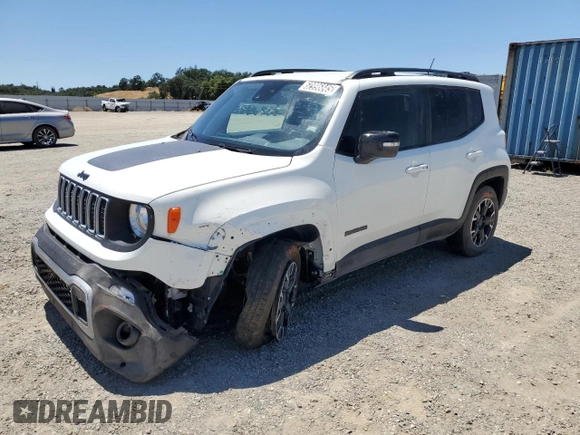 2023 Jeep Renegade Upland with VIN ZACNJDB15PPP69062, listed as a Copart auction lot 62996845 with 34,769 mi miles and Clean title. Bid and sale history available at DreamBid. Image 1.