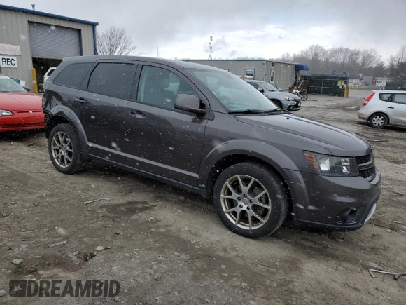 2017 Dodge Journey GT with VIN 3C4PDDEGXHT610471, listed as a Copart auction lot 50616765 with 92,794 mi miles and Salvage Title. Bid and sale history available at DreamBid. Image 4.