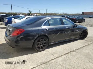 2016 Mercedes-Benz S-Class S 550 with VIN WDDUG8FB0GA216428, listed as a Copart auction lot 53065155 with 105,504 mi miles and Salvage Title. Bid and sale history available at carsss.com. Image 3.