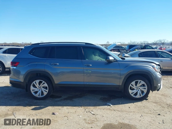 2023 Volkswagen Atlas SE with VIN 1V2JR2CA4PC538749, listed as a IAAI auction lot 41206267 with 23,197 mi miles and . Bid and sale history available at DreamBid. Image 13.