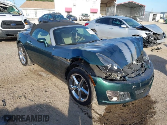 2008 Saturn Sky Red Line with VIN 1G8MF35X58Y118317, listed as a IAAI auction lot 41944739 with 106,223 mi miles. Bid and sale history available at carsss.com. Image 1.