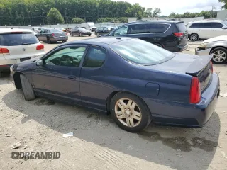 2007 Chevrolet Monte Carlo LT with VIN 2G1WK15KX79314140, listed as a Copart auction lot 69144854 with 147,326 mi miles and Clean Title. Bid and sale history available at carsss.com. Image 2.