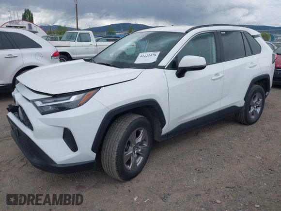 2024 Toyota RAV4 XLE with VIN 2T3P1RFV5RW473727, listed as a IAAI auction lot 42222478 with 19,764 mi miles and . Bid and sale history available at DreamBid. Image 17.