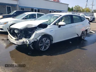 2018 Honda Clarity Plug-In Hybrid Touring with VIN JHMZC5F36JC005893, listed as a Copart auction lot 71315744 with 74,609 mi miles and Salvage Title. Bid and sale history available at carsss.com. Image 1.