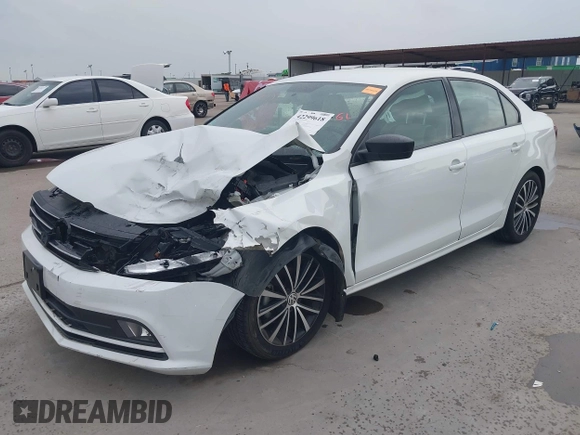 2016 Volkswagen Jetta Sport z VIN 3VWD17AJ1GM334234, wystawiony jako IAAI lot #42299618 z przebiegiem 86 143 mil mil oraz . Historia ofert i sprzedaży dostępna na DreamBid. Obrazek 2.