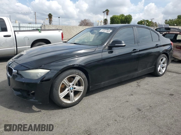 2013 BMW 3 Series 328i with VIN WBA3C1C52DF437337, listed as a Copart auction lot 51327585 with 155,549 mi miles and Clean Title. Bid and sale history available at carsss.com. Image 1.