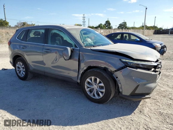2024 Honda CR-V LX with VIN 2HKRS3H27RH317587, listed as a Copart auction lot 82719674 with 13,509 mi miles and Salvage Title. Bid and sale history available at DreamBid. Image 4.