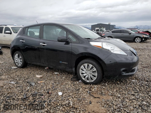 2015 Nissan LEAF SV with VIN 1N4AZ0CP0FC309063, listed as a Copart auction lot 72829432 with 74,214 mi miles. Bid and sale history available at carsss.com. Image 4.