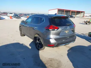 2020 Nissan Rogue SV with VIN JN8AT2MV5LW144436, listed as a IAAI auction lot 41642351 with 44,192 mi miles. Bid and sale history available at carsss.com. Image 3.