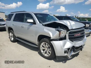 2016 GMC Yukon SLT with VIN 1GKS1BKC1GR413225, listed as a Copart auction lot 66547034 with 56,073 mi miles and Salvage Title. Bid and sale history available at carsss.com. Image 4.