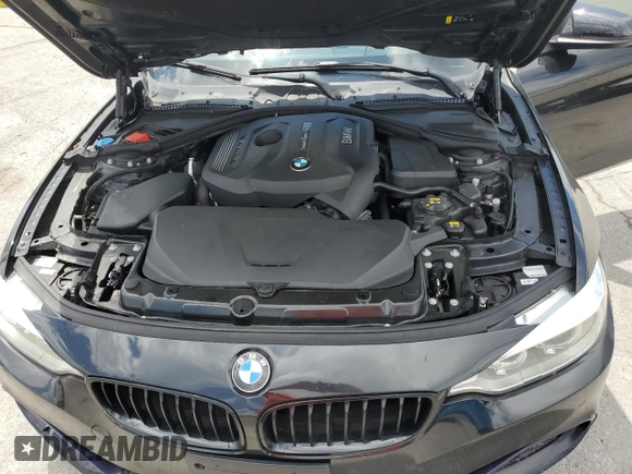 2017 BMW 4 Series 430i with VIN WBA4F7C5XHG437682, listed as a Copart auction lot 56781835 with 129,639 mi miles and Salvage title. Bid and sale history available at DreamBid. Image 11.