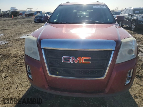 2011 GMC Terrain SLT-1 with VIN 2CTALUEC4B6360506, listed as a Copart auction lot 47655655 with Not Provided miles and Clean Title. Bid and sale history available at carsss.com. Image 5.