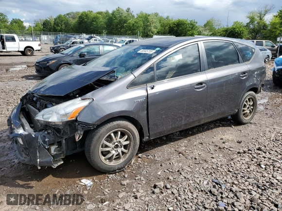 2016 Toyota Prius Two z VIN JTDZN3EU8GJ046458, wystawiony jako Copart lot #58345755 z przebiegiem 75 623 mil mil oraz Czysty tytuł • Clean title. Historia ofert i sprzedaży dostępna na DreamBid. Obrazek 1.