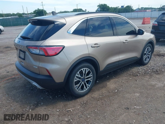 2020 Ford Escape SEL with VIN 1FMCU0H69LUB23895, listed as a IAAI auction lot 42266341 with 88,773 mi miles and . Bid and sale history available at DreamBid. Image 4.