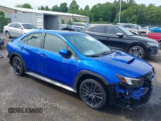 2022 Subaru WRX Premium with VIN JF1VBAF64N9013814, listed as a IAAI auction lot 42452692 with 28,081 mi miles and . Bid and sale history available at DreamBid. Image 1.