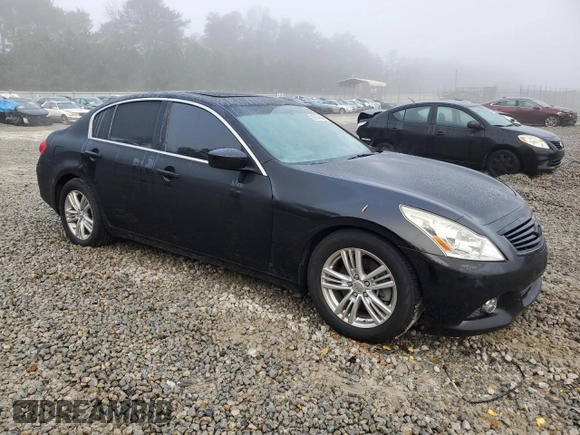 2015 Infiniti Q40 with VIN JN1CV6APXFM500023, listed as a Copart auction lot 85674804 with 185,540 mi miles and Salvage Title. Bid and sale history available at DreamBid. Image 4.