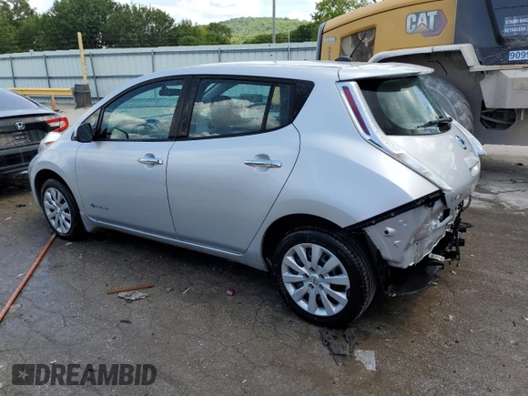 2015 Nissan LEAF SV with VIN 1N4AZ0CP1FC315812, listed as a Copart auction lot 63374323 with 64,358 mi miles. Bid and sale history available at carsss.com. Image 2.