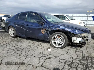 2008 Acura TL with VIN 19UUA66248A010693, listed as a Copart auction lot 48700265 with 174,295 mi miles and Clean Title. Bid and sale history available at carsss.com. Image 4.
