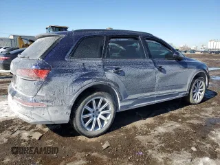 2023 Audi Q7 Premium Plus with VIN WA1LCBF71PD030402, listed as a Copart auction lot 46232265 with 24,295 mi miles and Salvage title. Bid and sale history available at DreamBid. Image 3.