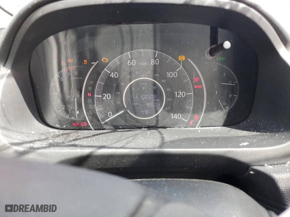 2015 Honda CR-V EX with VIN 2HKRM3H55FH501250, listed as a Copart auction lot 50838775 with 100,308 mi miles and Salvage Title. Bid and sale history available at carsss.com. Image 9.