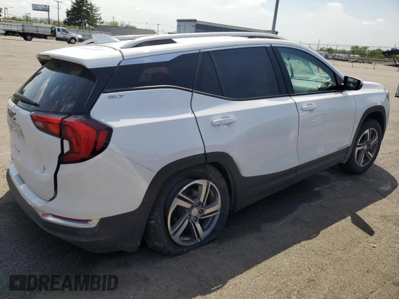 2020 GMC Terrain SLT с VIN 3GKALPEV3LL201153, выставлен на аукционе Copart как лот 54741445 с пробегом 64 346 миль миль и Списание • Salvage title. История ставок и продаж доступна на DreamBid. Изображение 3.