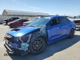 2021 Subaru WRX Premium with VIN JF1VA1C67M9820446, listed as a Copart auction lot 57825145 with 37,534 mi miles and Salvage title. Bid and sale history available at DreamBid. Image 1.