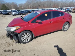 2014 Kia Forte EX with VIN KNAFX4A8XE5053975, listed as a Copart auction lot 47248415 with Not Provided miles and Salvage Title. Bid and sale history available at carsss.com. Image 1.