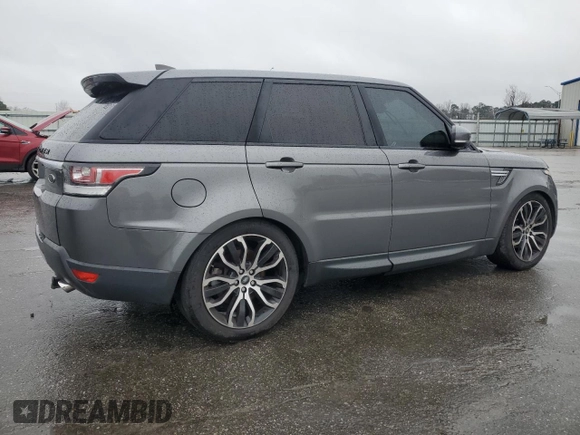 2017 Land Rover Range Rover Sport HSE with VIN SALWR2FK3HA125965, listed as a Copart auction lot 44970435 with 121,769 mi miles and Clean Title. Bid and sale history available at carsss.com. Image 3.