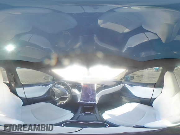 2017 Tesla Model S 60 with VIN 5YJSA1E16HF204974, listed as a Copart auction lot 89109185 with 107,102 mi miles and Salvage title. Bid and sale history available at DreamBid. Image 13.