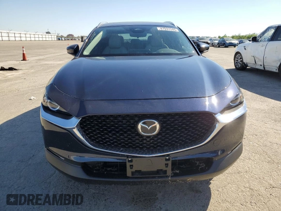 2025 Mazda CX-30 S Preferred with VIN 3MVDMBCM3SM762186, listed as a Copart auction lot 47037245 with 1,969 mi miles and Salvage Title. Bid and sale history available at DreamBid. Image 5.