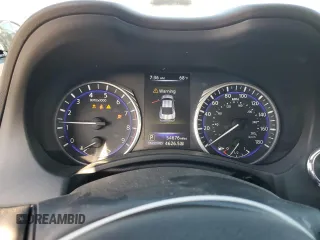 2018 Infiniti Q60 Luxe with VIN JN1EV7EL8JM390331, listed as a Copart auction lot 57862095 with 54,676 mi miles and Salvage title. Bid and sale history available at DreamBid. Image 9.