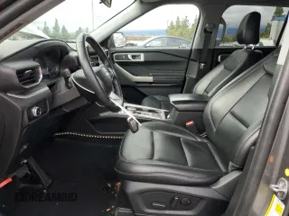 2023 Ford Explorer XLT with VIN 1FMSK7DH6PGA12033, listed as a Copart auction lot 44444865 with 27,826 mi miles and Salvage Title. Bid and sale history available at carsss.com. Image 7.