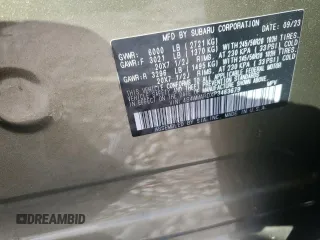2023 Subaru Ascent Limited z VIN 4S4WMARDXP3463679, wystawiony jako Copart lot #57819644 z przebiegiem 9983 mil mil oraz Szkody całkowita. Historia ofert i sprzedaży dostępna na DreamBid. Obrazek 13.