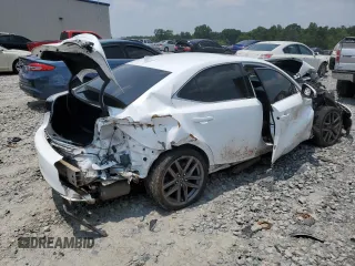 2017 Lexus IS 200t with VIN JTHBA1D25H5052504, listed as a Copart auction lot 59294565 with Not provided miles and Salvage title. Bid and sale history available at DreamBid. Image 3.