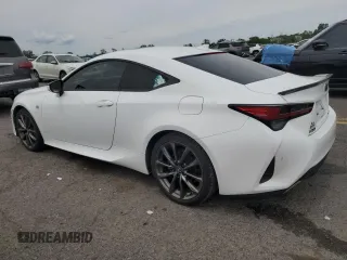 2021 Lexus RC 300 F Sport z VIN JTHGA5BC1M5011676, wystawiony jako Copart lot #58583705 z przebiegiem 50 974 mil mil oraz Szkoda całkowita • Salvage title. Historia ofert i sprzedaży dostępna na DreamBid. Obrazek 2.