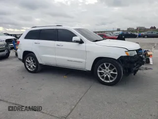 2015 Jeep Grand Cherokee Summit with VIN 1C4RJEJG8FC131925, listed as a Copart auction lot 55270785 with 130,425 mi miles and Salvage title. Bid and sale history available at DreamBid. Image 4.