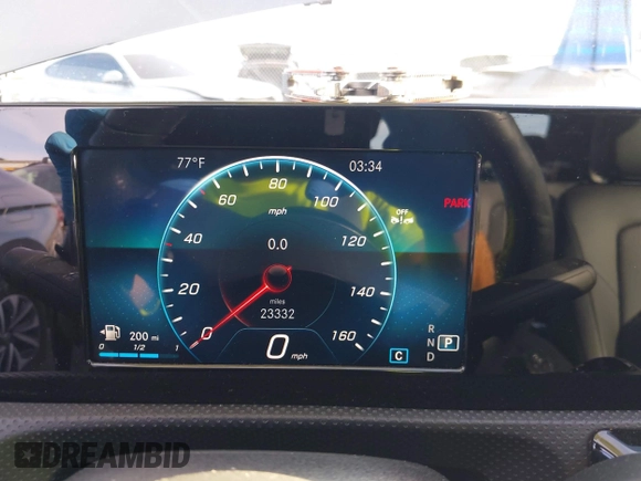 2019 Mercedes-Benz A 220 with VIN WDD3G4EB3KW025944, listed as a IAAI auction lot 41570777 with 23,332 mi miles and . Bid and sale history available at DreamBid. Image 7.