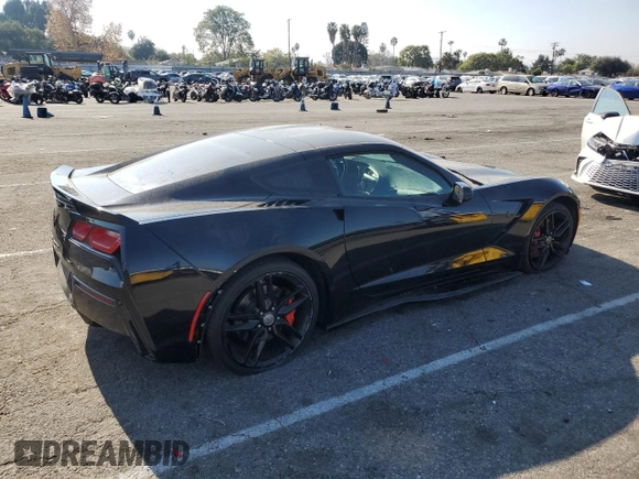 2016 Chevrolet Corvette Z51 3LT with VIN 1G1YM2D72G5115814, listed as a Copart auction lot 89352015 with 43,692 mi miles and Salvage title. Bid and sale history available at DreamBid. Image 3.