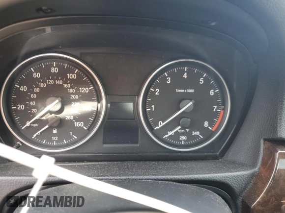 2011 BMW 3 Series 328i xDrive with VIN WBAKF5C54BE655972, listed as a Copart auction lot 58771135 with Not provided miles and Clean title. Bid and sale history available at DreamBid. Image 9.