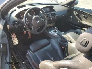 2008 BMW 6 Series M6 with VIN WBSEH93508CY24576, listed as a Copart auction lot 42558625 with 55,810 mi miles and Salvage Title. Bid and sale history available at carsss.com. Image 8.