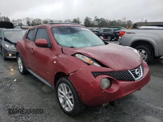 2012 Nissan Juke SL with VIN JN8AF5MV9CT120120, listed as a Copart auction lot 80848714 with 160,586 mi miles and Salvage Title. Bid and sale history available at DreamBid. Image 4.