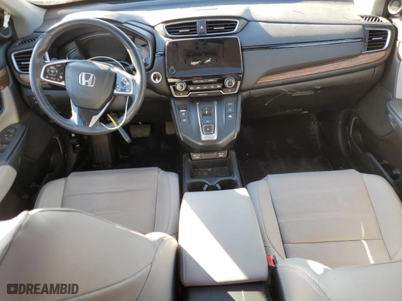 2022 Honda CR-V Hybrid EX-L with VIN 5J6RT6H82NL054122, listed as a Copart auction lot 75958534 with 25,730 mi miles and Salvage Title. Bid and sale history available at carsss.com. Image 8.