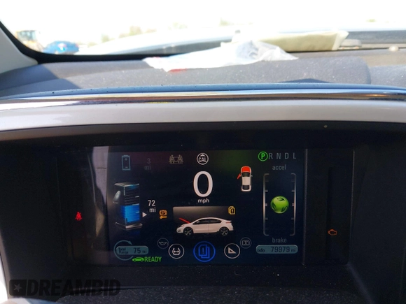 2013 Chevrolet Volt with VIN 1G1RA6E42DU112535, listed as a IAAI auction lot 42149877 with 79,979 mi miles and . Bid and sale history available at carsss.com. Image 7.